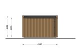 Garden room AMARA (Insulated, 34 + cladding), 4x3 m (13'x10'), 12 m² specification 4