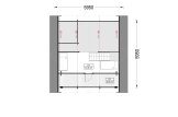 Log Cabin LIVINGTON S (44 mm), 50 m² specification 2