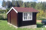 Garden Log Cabin BENINGTON (34 mm), 4.5x3 m (15'x10'), 13 m² customer 3