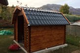 Garden Log Cabin ORLANDO (34 mm), 3x3 m (10'x10'), 9 m² customer 3