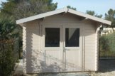 Garden Log Cabin PETER (34 mm), 3x4 m (10'x13'), 12 m² customer 2
