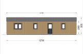 Granny Annexe NICOLE (Insulated, 44 mm + Cladding), 68 m² specification 4