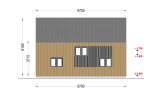 Log Cabin House ASTRID (Insulated, 44 mm + Cladding), 120 m² specification 6