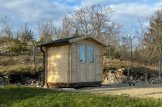 Log Cabin Shed NANO (28 mm), 2.5x2 m (8'x7'), 5 m² customer 2