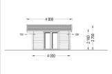 Garden Studio MARTA (66 mm), 5x4 m (16'x13'), 20 m² specification 3