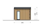Garden Room TONIA PLUS (Insulated, 34 + cladding), 5x3 m (16'x10'), 15 m² specification 3