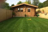Garden Log Cabin NINA (44 mm), 6x6 m (20'x20'), 36 m² customer 1