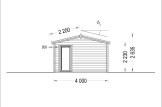 Log Cabin MARION (34 mm) 7.5x4m (25'x13'), 30 m² specification 5