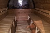 Outdoor Barrel Sauna With Changing Room HELGA 40 (46 mm), 4.0 m, ⌀ 1.97 m customer 3