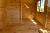 Garden Log Cabin ELEONORA (34 mm), 6.6x3 m, 20 m² customer 3
