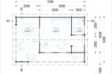 Garden Studio ANNA (34 mm) 20 m² With 16 m² Terrace specification 1