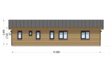 Log Cabin House JULIA (Insulated PLUS, 44 mm + Cladding), 95 m² specification 4