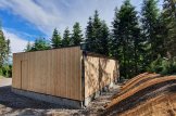 Triple Wooden Garage With Flat Roof SILVIA TRIO F (34 mm + Cladding), 9x6 m (30'x20'), 54 m² customer 3