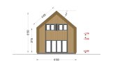 Log Cabin House INGRID (Insulated, 44 mm + Cladding), 170 m² specification 3