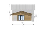 Log Cabin House HOLLAND (Insulated PLUS, 44 mm + Cladding), 116 m² specification 6