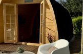 Glamping / Camping Pod BRETA (44 mm), 4x6 m (13'x20'), 24 m² customer 1