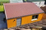 Double Wooden Garage SILVIA DUO (34 mm + Cladding), 6x6 m (20'x20'), 36 m² customer 3