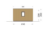 Garden Room PREMIUM (Insulated PLUS, 34 mm + Cladding), 6x4 m (20'x13'), 24 m² specification 5