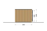 Garden room LAYLA (Insulated, 34 + cladding), 4x3 m (13'x10'), 10 m² specification 5