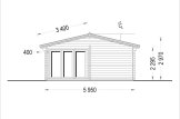 Garden Studio MARINA (66 mm) 8x6 m (26'x20'), 48 m² specification 3
