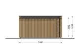 Garden room LAYLA (Insulated, 34 + cladding), 5x3 m (16'x10'), 13 m² specification 4