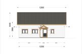 Log Cabin House VERA (Insulated, 44 mm + Cladding), 132 m² + 13.5 m² Terrace specification 5