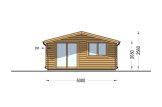 Log Cabin WISSOUS (44 mm), 5x4 m (16'x13'), 20 m² specification 2
