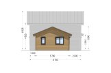 Log Cabin House HOLLAND (Insulated PLUS, 44 mm + Cladding), 116 m² specification 4