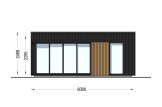 Garden room AMARA with a shed (Insulated, 34 + cladding), 6x3 m (20'x10'), 18 m² specification 2