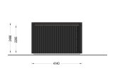 Garden room AMARA (Insulated, 34 + cladding), 4x3 m (13'x10'), 12 m² specification 4