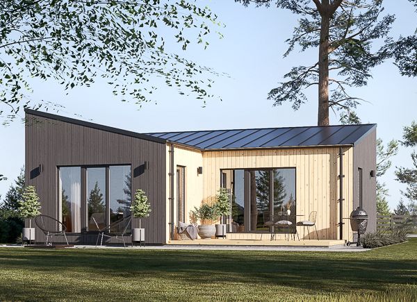 Granny Annexe GINNY RV (Insulated PLUS, 44 mm + Cladding), 44 m² thumbnail 1