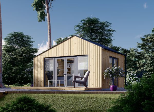 Garden Cabin TONIA (Insulated, 34 mm + Cladding), 5x4 m, 20 m² avp.ui.product_images.thumbnail 1