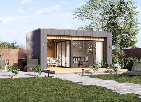 Garden room LAYLA (Insulated, 34 + cladding), 5x3 m (16'x10'), 13 m² avp.ui.product_images.thumbnail 1