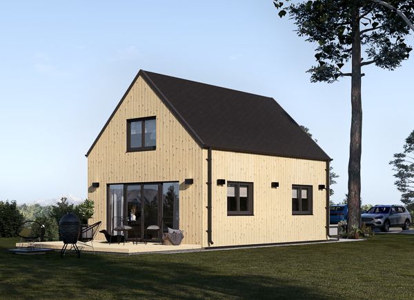 Granny Annexe ALINA (Insulated, 34 mm + Cladding), 46 m² avp.ui.product_images.thumbnail 1