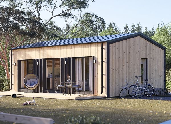 Granny Annexe ANGELA RV (Insulated PLUS, 44 mm + Cladding), 44 m² thumbnail 1