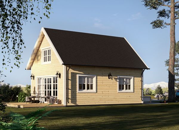 Granny Annexe KARINA (Insulated, 34 mm + Cladding), 46 m² avp.ui.product_images.thumbnail 1