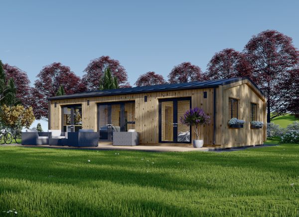 Granny Flat SELENE S (44 mm + Cladding), 10.2x6.2 m (34'x20'), 63 m² avp.ui.product_images.thumbnail 1