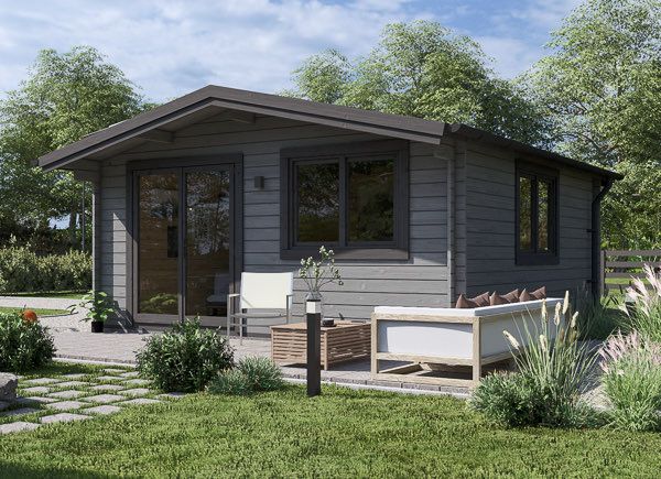 Log Cabin WISSOUS (44 mm), 5x5 m (16'x16'), 25 m² avp.ui.product_images.thumbnail 1