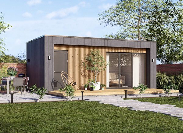 Garden room LAYLA (Insulated, 34 + cladding), 6x3 m (20'x10'), 15 m² avp.ui.product_images.thumbnail 1