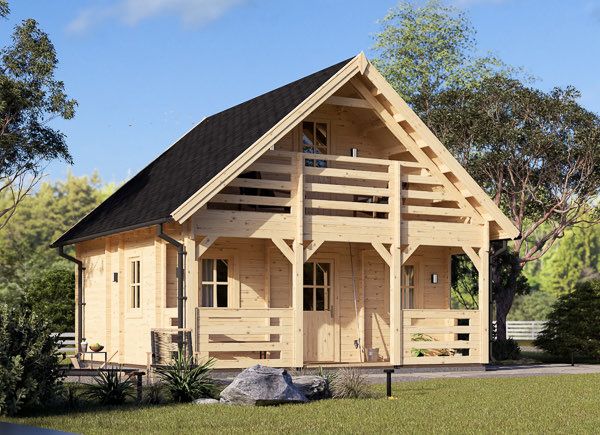 Log Cabin LIVINGTON S (44 mm), 50 m² avp.ui.product_images.thumbnail 1
