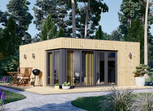 Granny Annexe PREMIUM (Insulated PLUS, 34 mm + Cladding), 6x5 m (20'x16'), 30 m² avp.ui.product_images.thumbnail 1