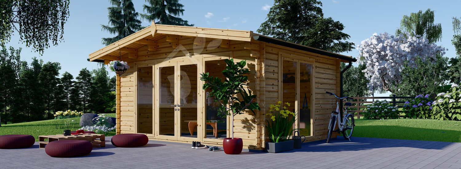 Garden Studio MARTA (66 mm), 5x4 m (16'x13'), 20 m² visualization 1