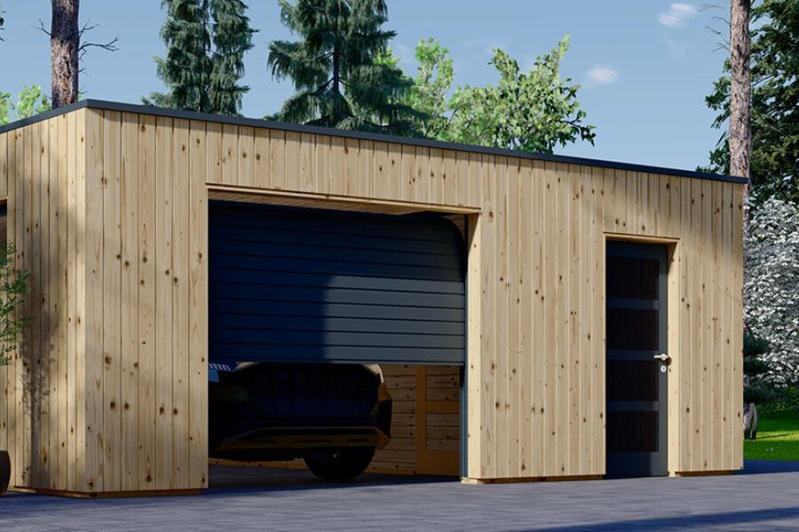 SILVIA-F-wooden-garage-with-shed